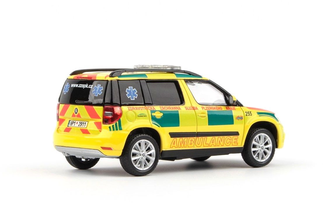 Škoda Yeti FL 2013 ZZS Plzeňského Kraje 255 1:43 Abrex