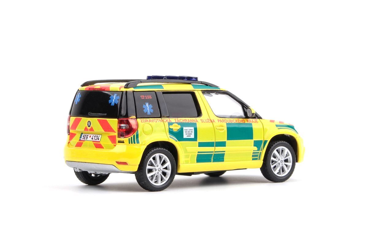 Škoda Yeti FL 2013 ZZS Pardubického Kraje 161 1:43 Abrex