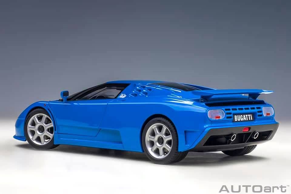 Bugatti EB 110 SS 1992 blue 1:18 AUTOart