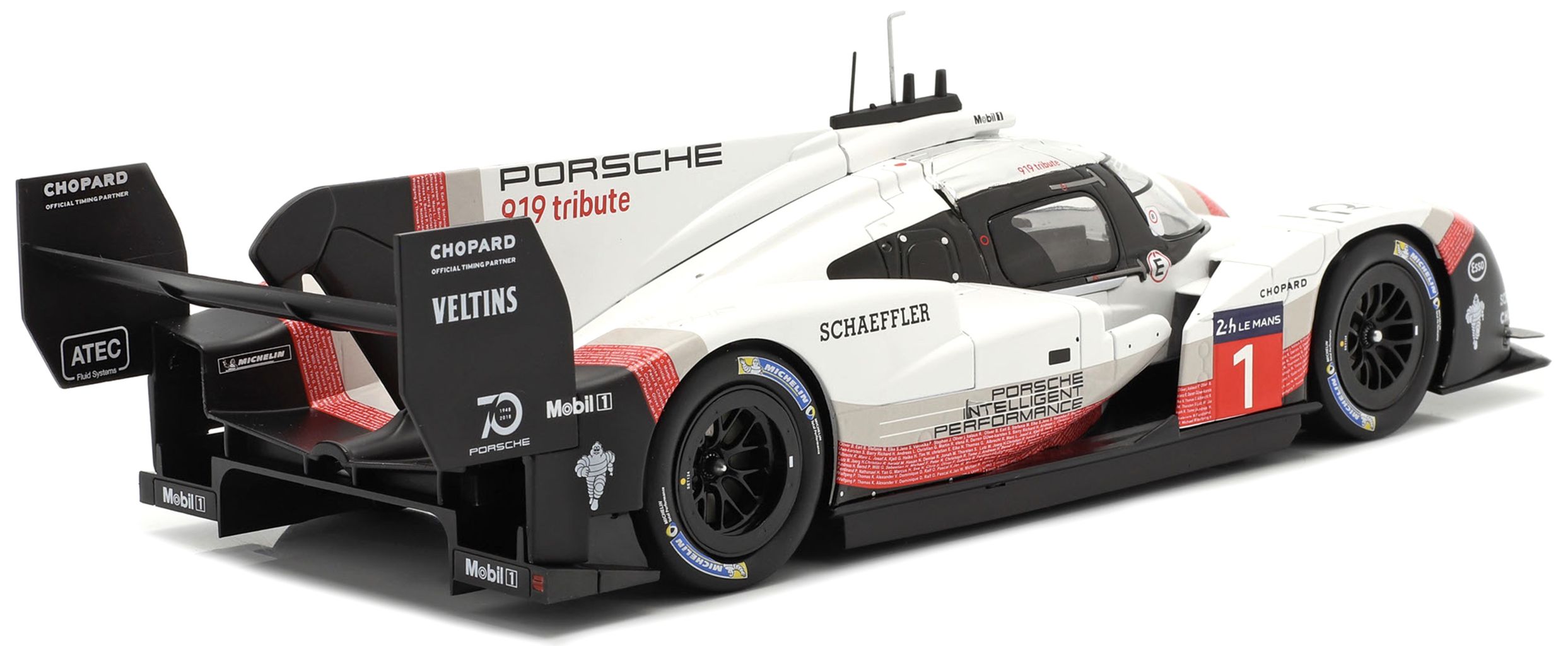 Porsche 919 Hybrid Evo #1 N.Jani Rekordrunde 1:41.8 min Spa-Francorchamps 1:18 Ixo Models