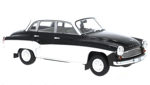 Wartburg 312 1974 black/white 1:24 WhiteBox