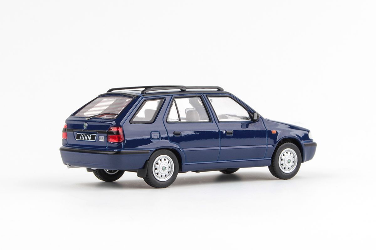 Škoda Felicia FL Combi 1998 modrá námořní 1:43 Abrex