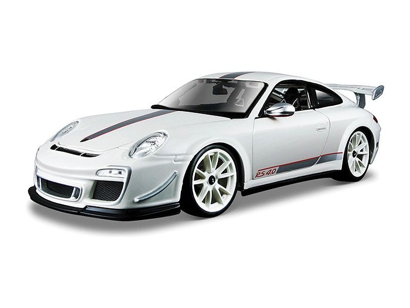 Porsche 911 GT3 RS 4.0 white 1:18 Bburago