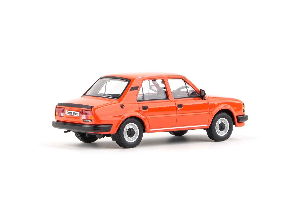 Škoda 120L 1984 oranžová brilantní 1:43 Abrex