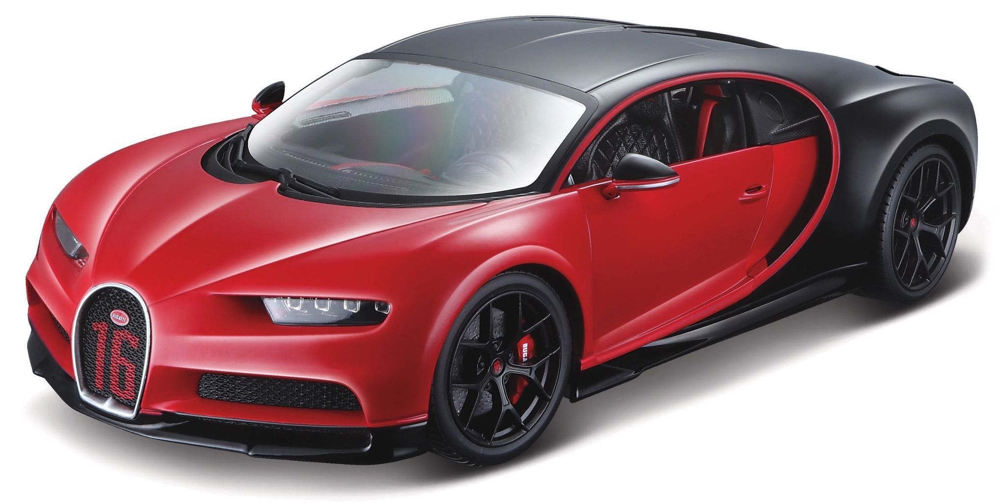 Bugatti Chiron Sport red/black 1:18 Bburago