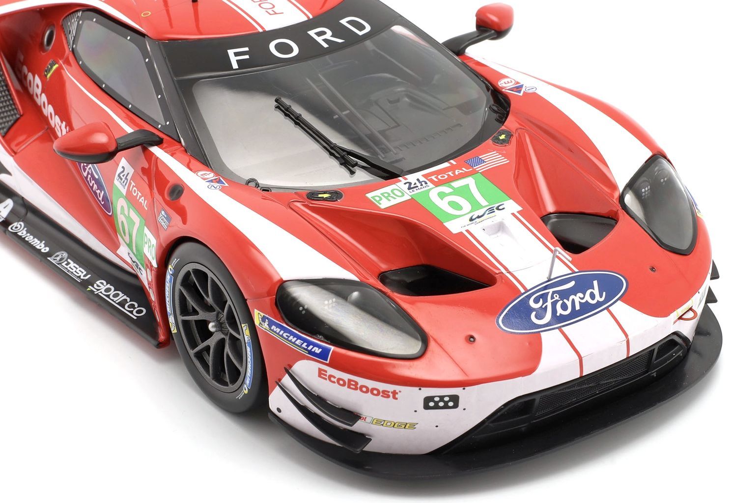 Ford GT #67 Tincknell/ Priaulx/Bomarito 24H Le Mans 2019 1:18 Ixo Models