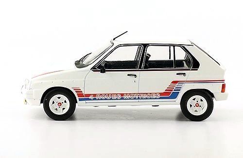 Citroen VISA 1000 Pistes 1983 white 1:24 Altaya