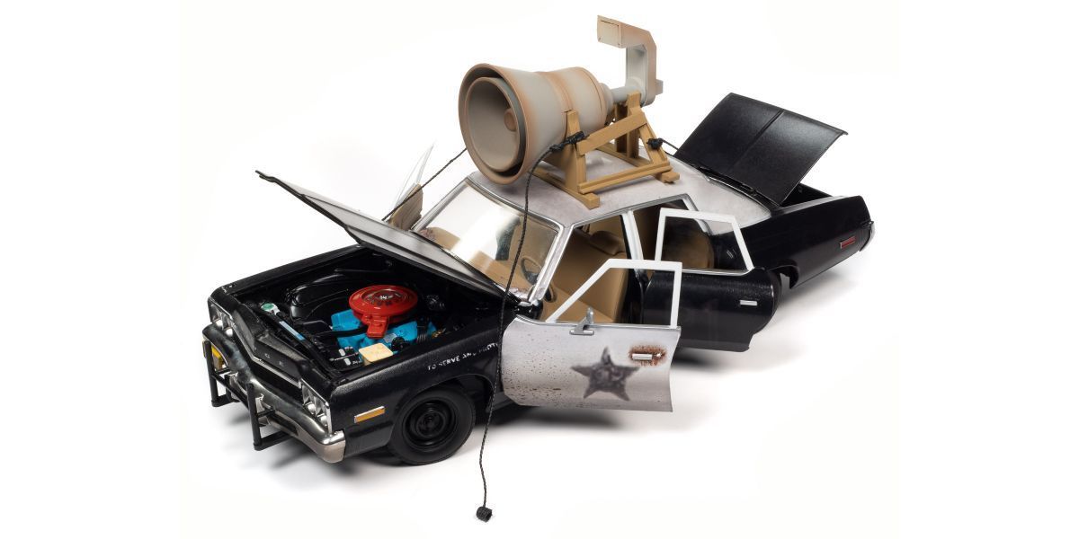 Dodge Monaco Police Pursuit *Blues Brothers* 1974 black/white 1:18 Auto World