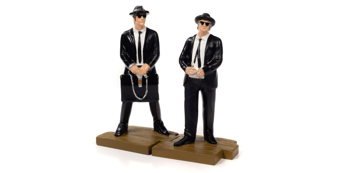 Dodge Monaco Police Pursuit *Blues Brothers* 1974 black/white 1:18 Auto World