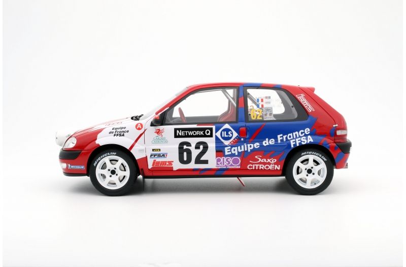 Citroën Saxo VTS #62 Loeb/Elena Network Q Rally of Great Britain 2000 1:18 OttOmobile