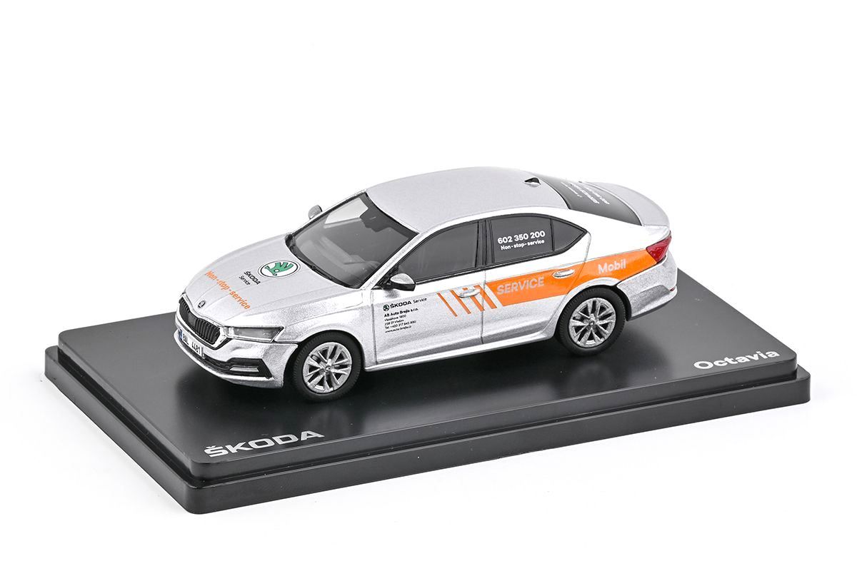 Škoda Octavia IV 2020 Mobil Service 1:43 Abrex