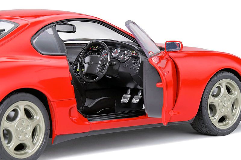 Toyota Supra MKIV A80 Coupe 1993 red 1:18 Solido
