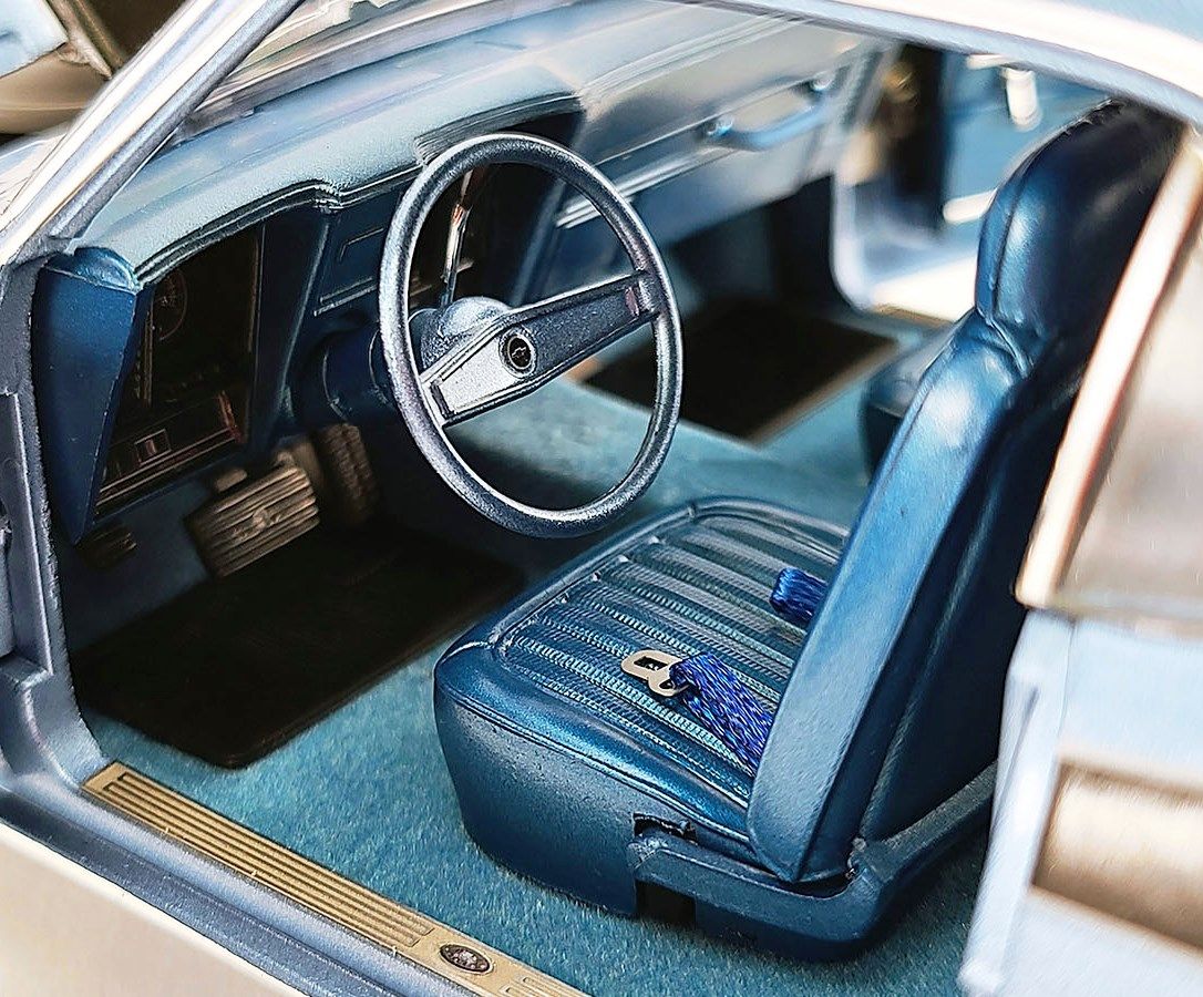 Chevrolet Copo Camaro 1969 blue 1:18 Acme Diecast