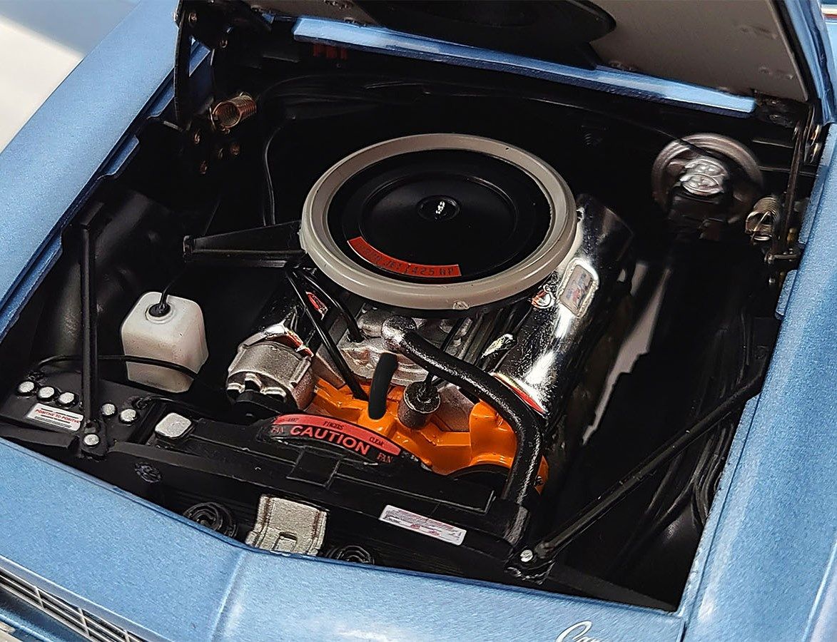 Chevrolet Copo Camaro 1969 blue 1:18 Acme Diecast