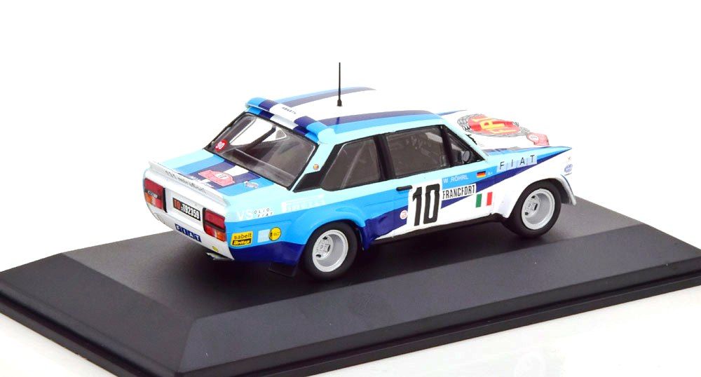 Fiat Abarth Team Fiat Italia #10 Rohrl/Geistdorfer Winner Rally Monte Carlo 1980 1:43 CMR