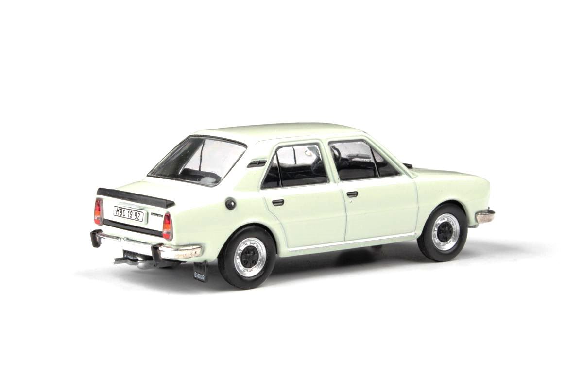 Škoda 120L 1982 bílá ledová 1:43 Abrex