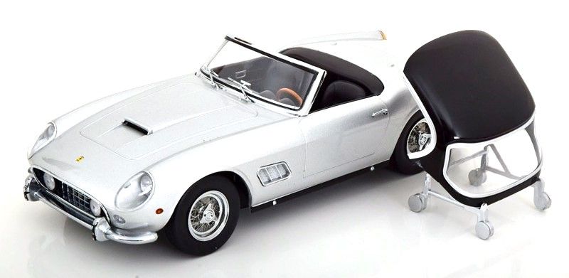 Ferrari 250 GT California Spyder 1960 silver/black 1:18 KK Scale