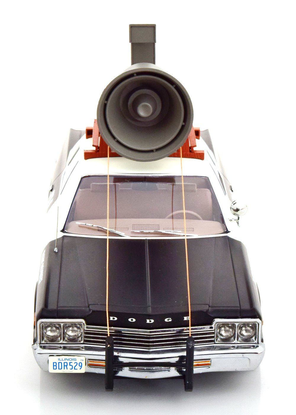Dodge Monaco Bluesmobile 1974 Look a Like with The Horn on the Roof 1:18 KK Scale