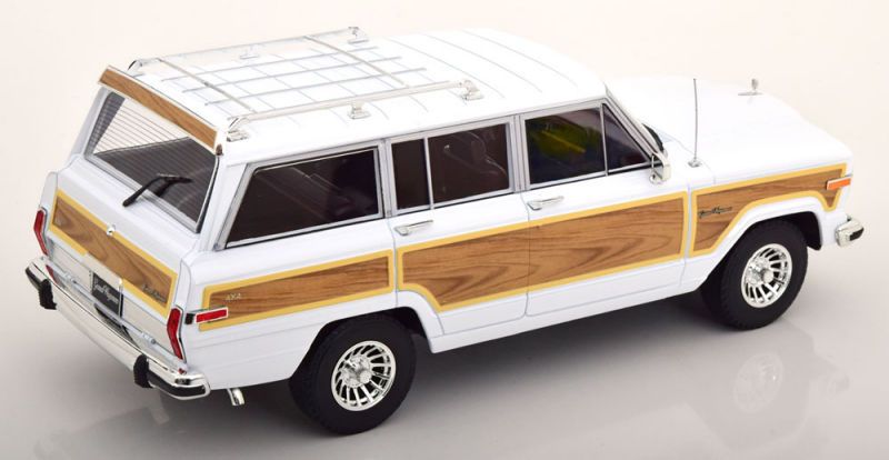 Jeep Grand Wagoneer 1989 white 1:18 KK Scale