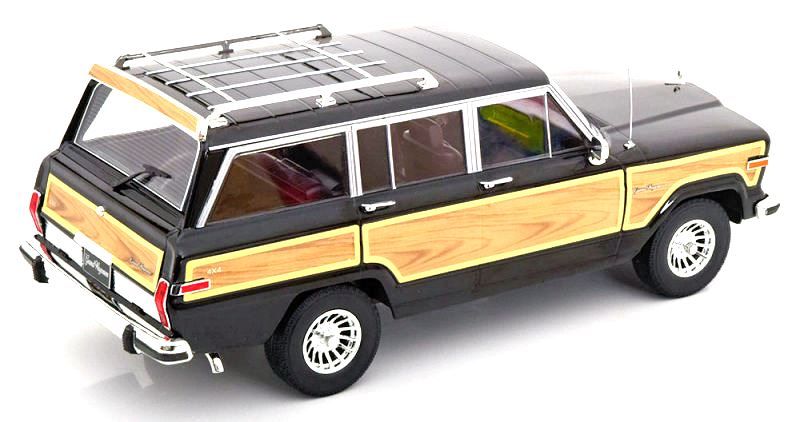 Jeep Grand Wagoneer 1989 black 1:18 KK Scale