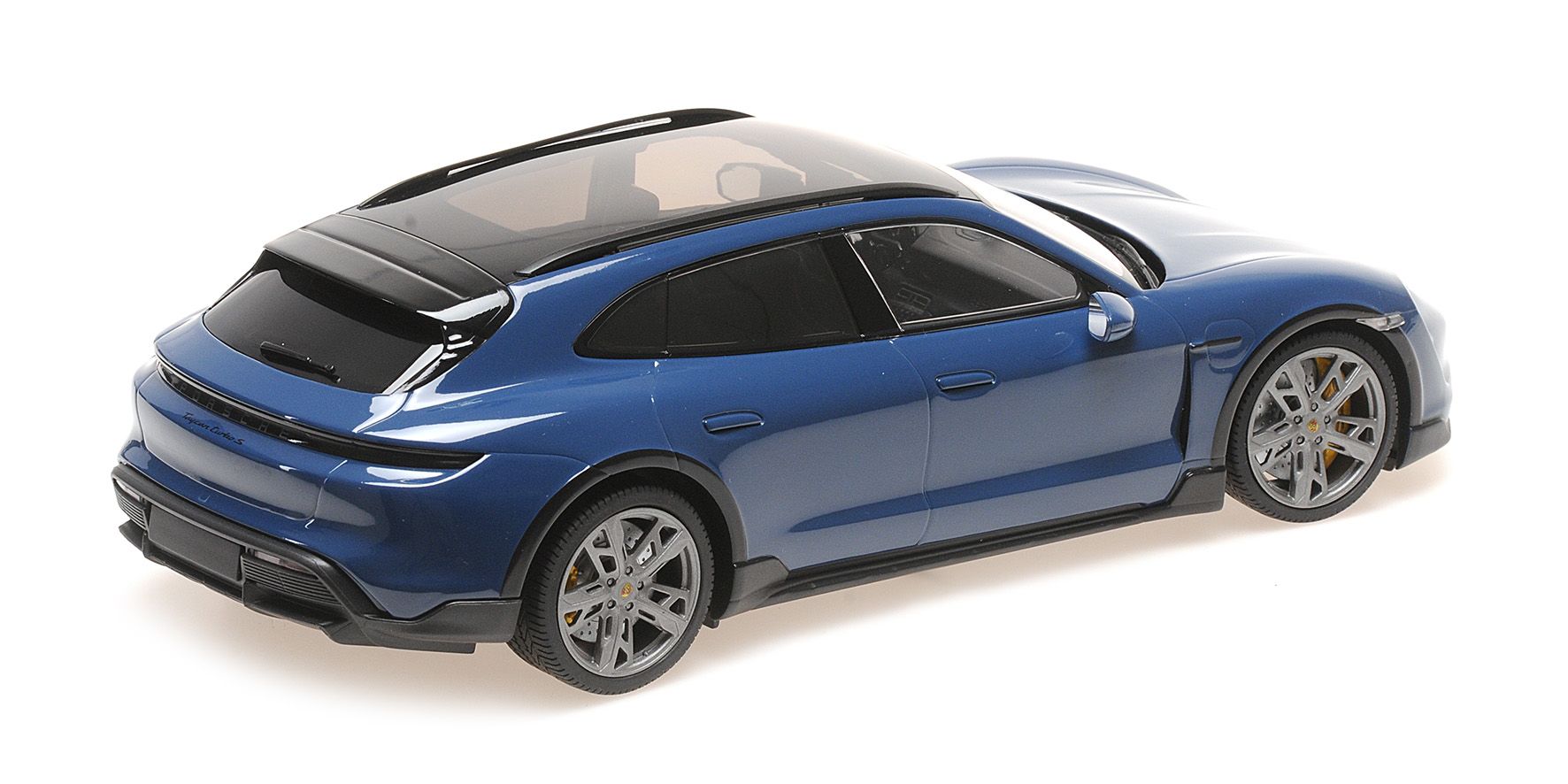 Porsche Taycan Cross Tourismo Turbo S 2021 blue metallic 1:18 Minichamps