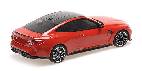 BMW M4 2020 red 1:18 Minichamps 