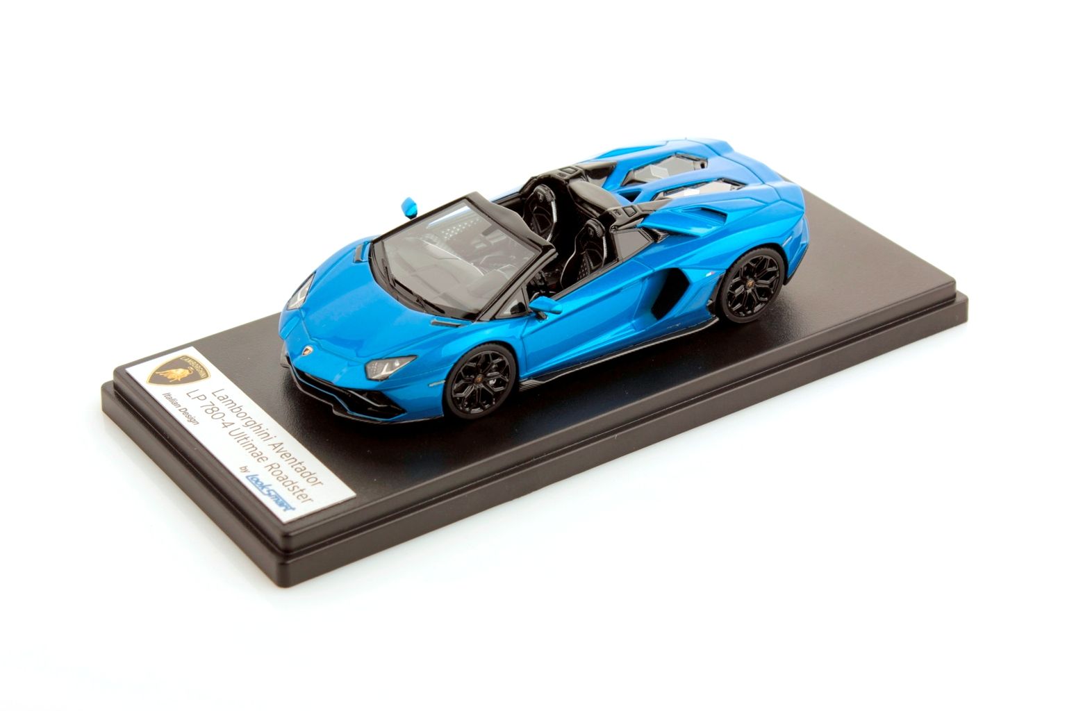 Lamborghini Aventador Ultimae Roadster Blu Tawaret 1:43 Look Smart Models