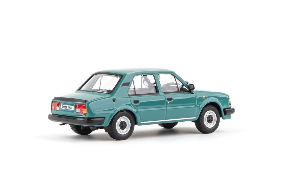 Škoda 120L 1984 tyrkysová světlá 1:43 Abrex