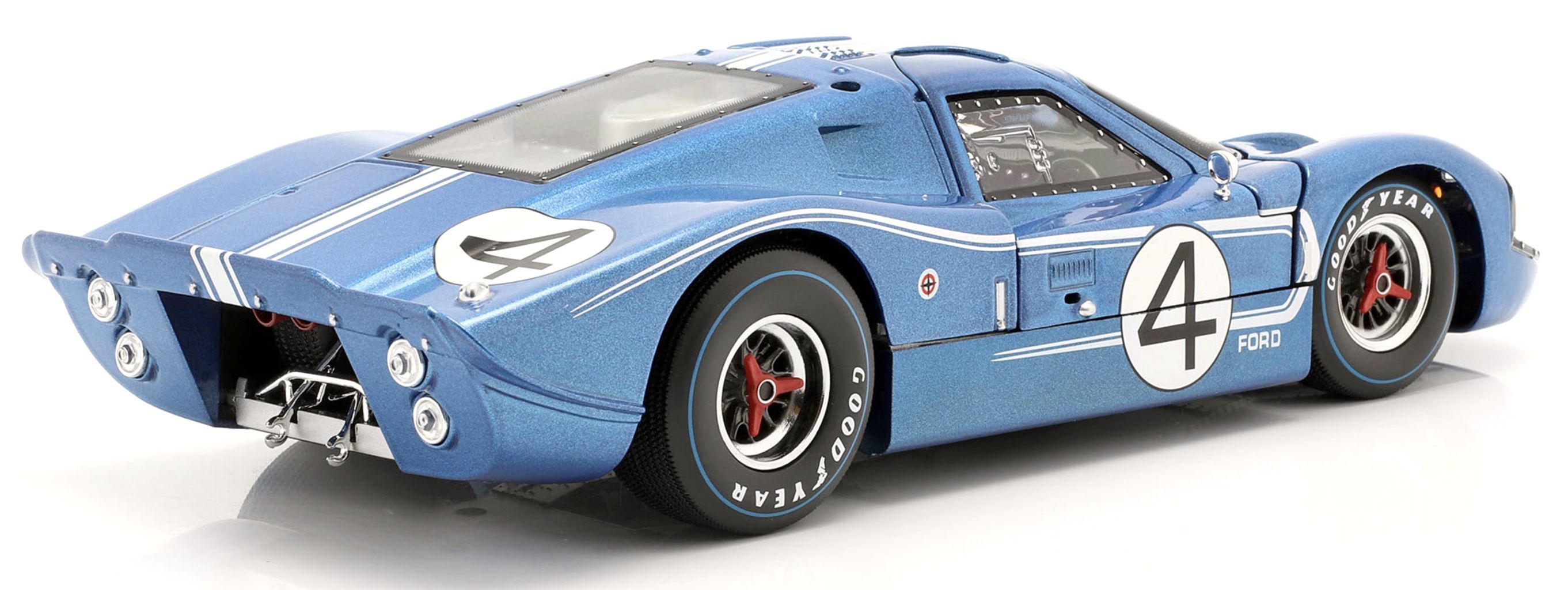 Ford GT40 MKIV #4 24hrs Le Mans 1967 Ruby/Hulme 1:18 Shelby Collectibles