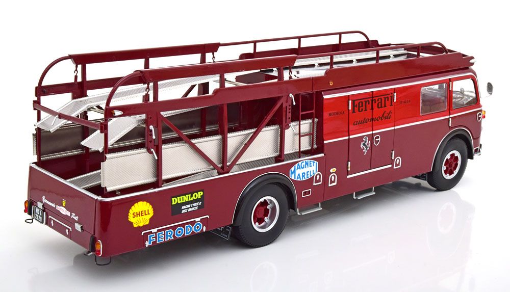 Fiat 642 RN2 Bartoletti Ferrari Race Truck dark red 1:18 CMR