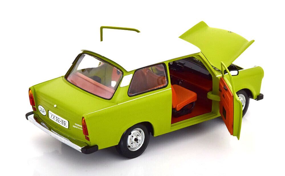 Trabant 601 green/white roof 1:18 Sun Star