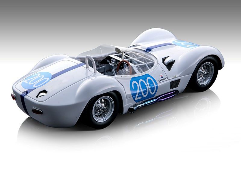 Maserati Tipo 61 Birdcage #200 Maglioli/Vaccarella Winner Targa Florio 1960 1:18 Tecnomodel