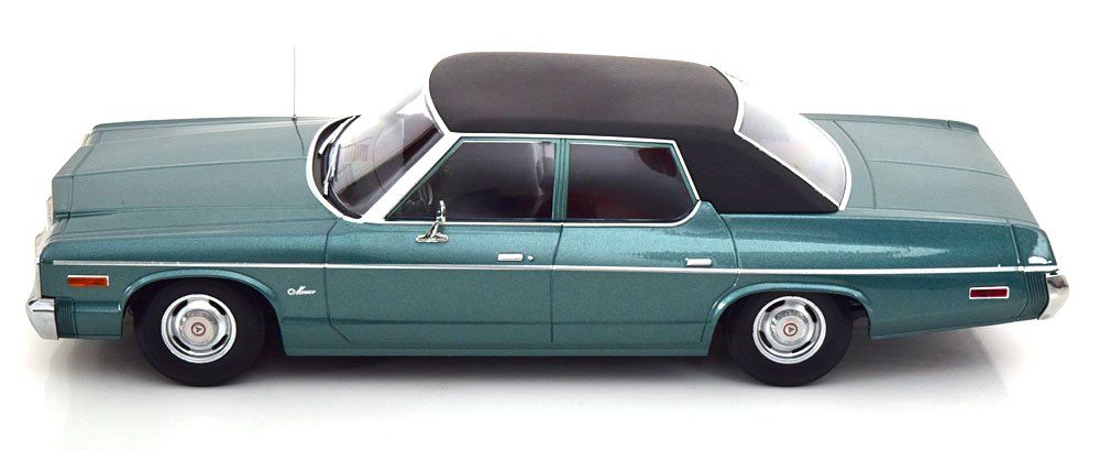 Dodge Monaco 1974 green/black metallic 1:18 KK Scale