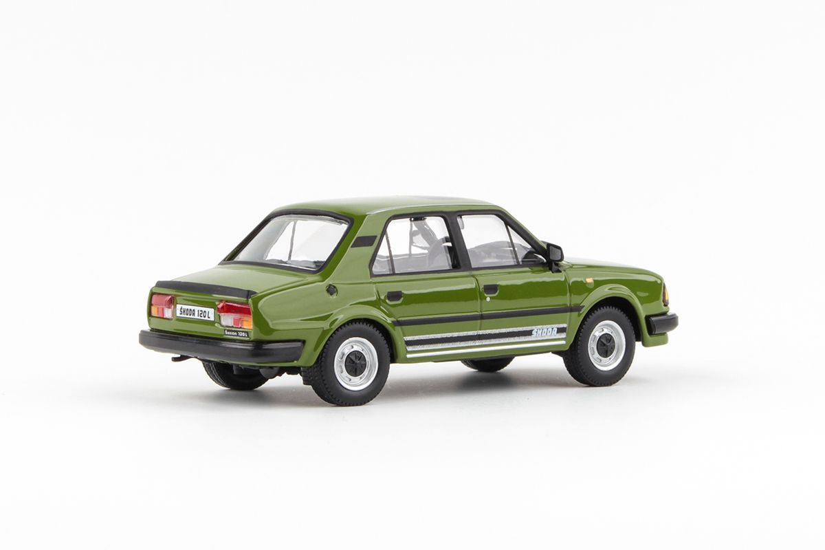 Škoda 120L 1984 zelená olivová 1:43 Abrex