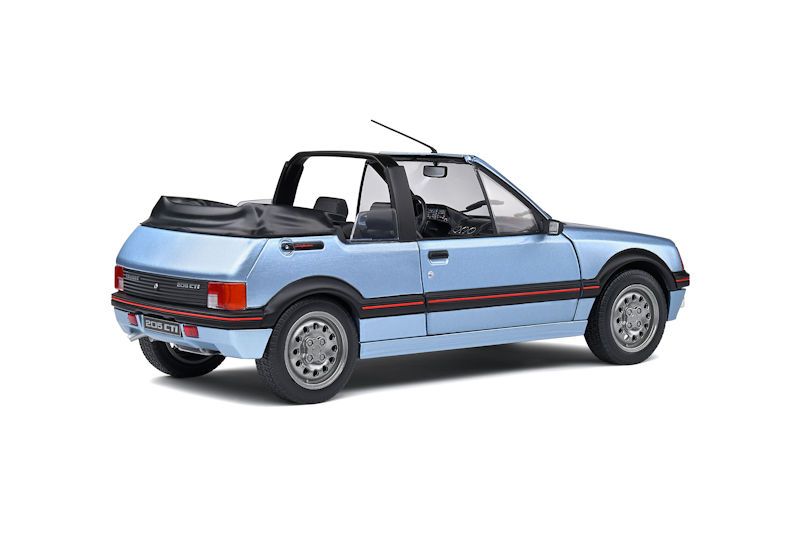 Peugeot 205 CTI MKI GTi 1.6 Cabriolet 1989 1:18 Solido