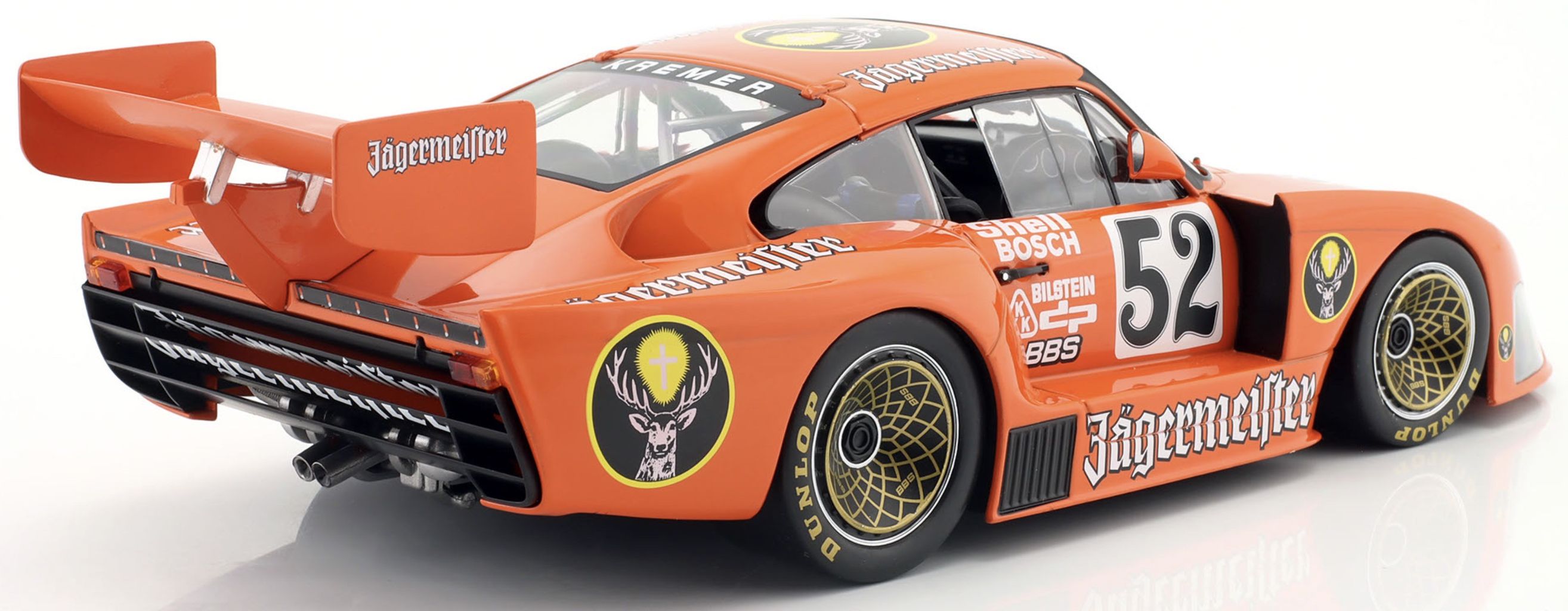 Kremer Porsche 935K4 Jägermeister #52 Bob Wollek 2nd Zolder DRM 1981 1:18 Werk83