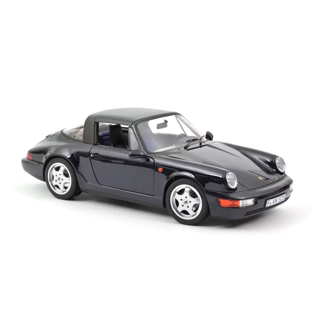 Porsche 911 Carrera 4 Targa 1991 blue metallic 1:18 Norev