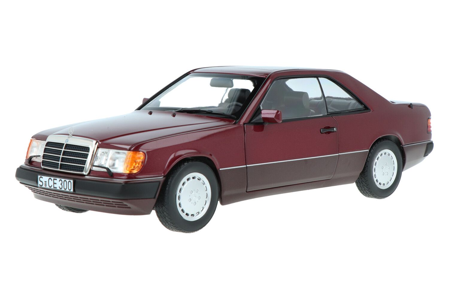 Mercedes-Benz 300 CE C124 dark red metallic 1:18 Norev