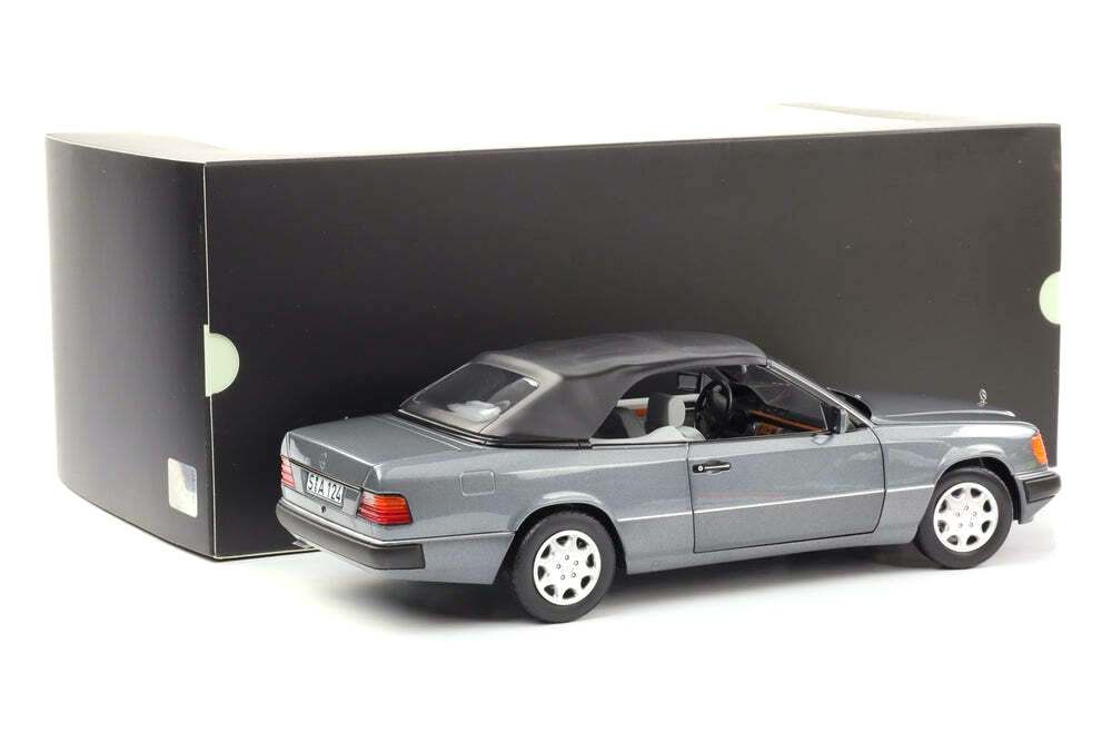 Mercedes-Benz 300 CE-24 Cabriolet (A124) grey 1:18 Norev