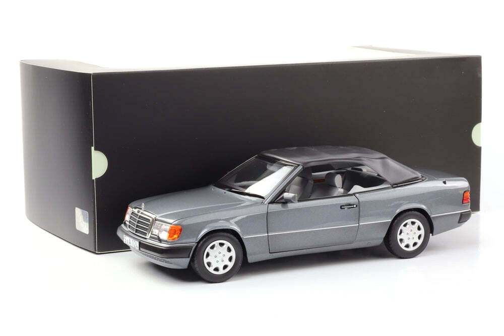 Mercedes-Benz 300 CE-24 Cabriolet (A124) grey 1:18 Norev