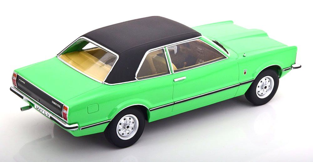Ford Taunus GXL 1971 green black 1:18 KK Scale