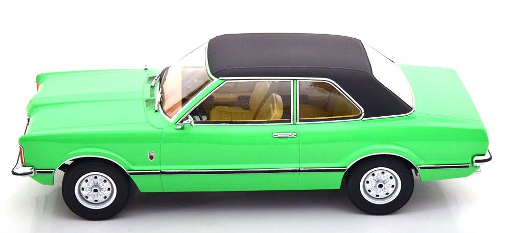 Ford Taunus GXL 1971 green black 1:18 KK Scale
