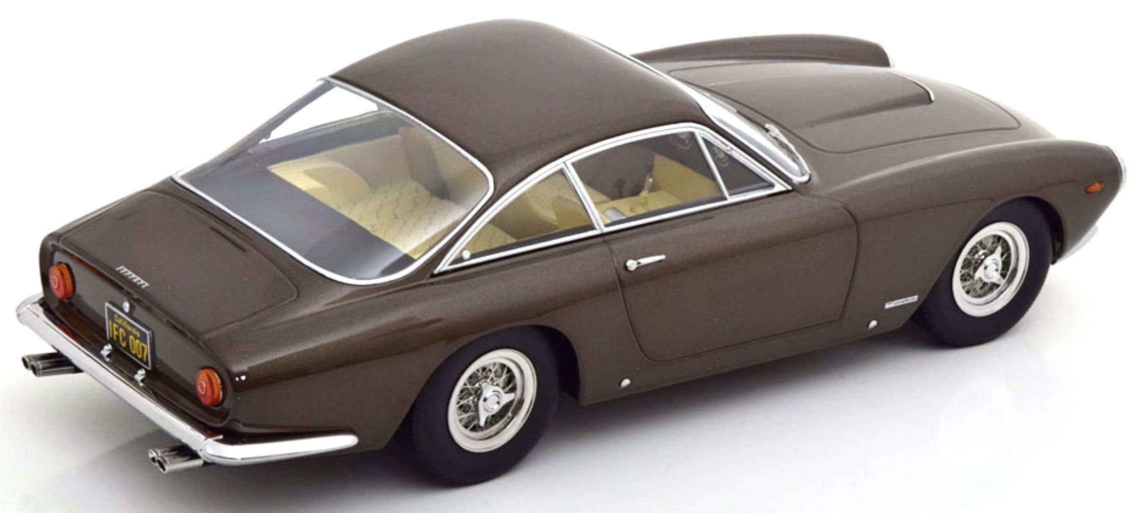 Ferrari 250 GT Lusso 1962 brown 1:18 KK Scale