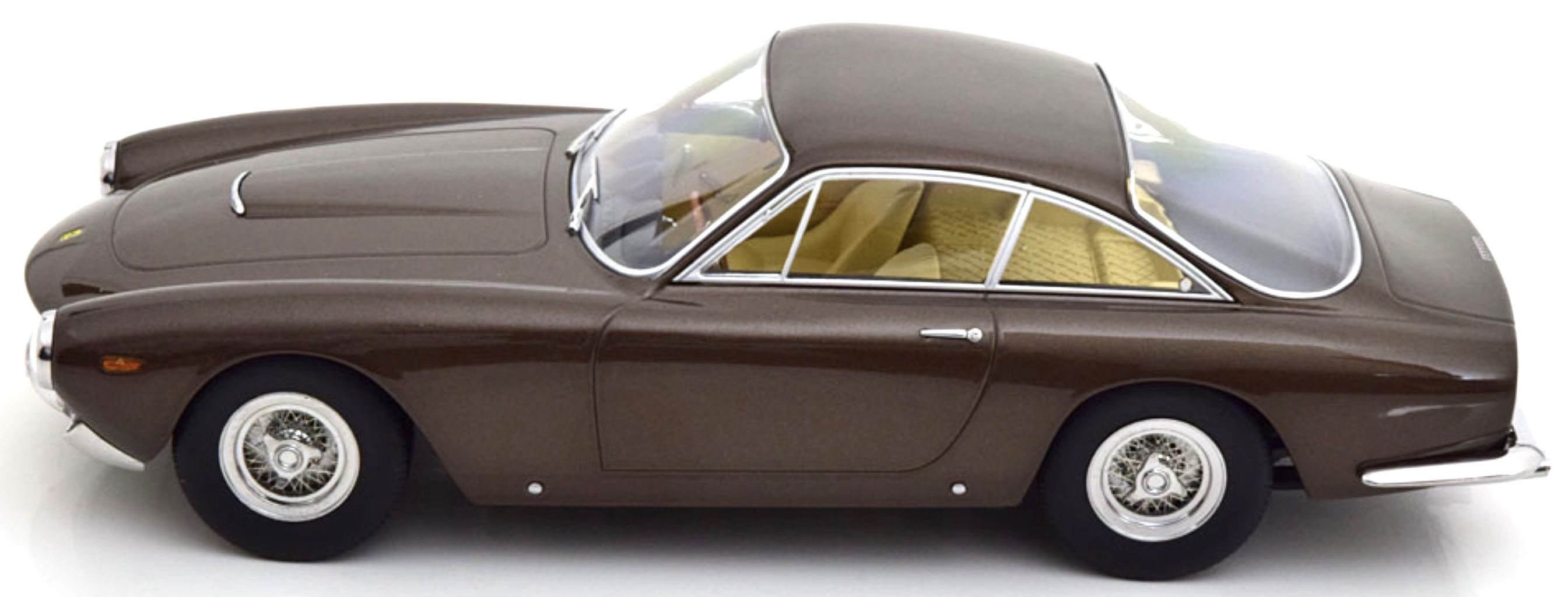 Ferrari 250 GT Lusso 1962 brown 1:18 KK Scale