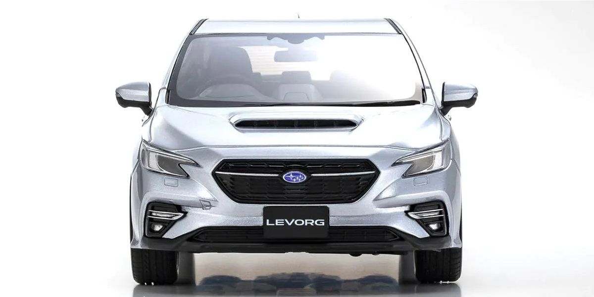 Subaru Levorg GT-H EX SW Station Wagon 2022 silver 1:18 Kyosho