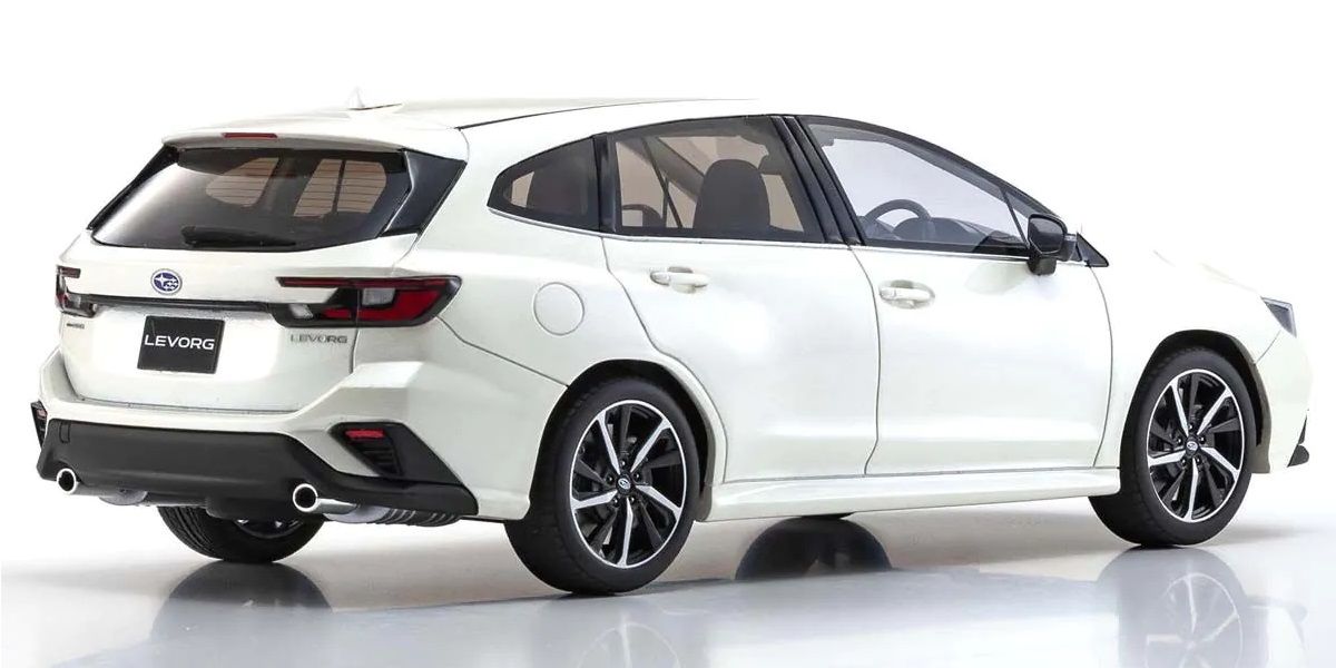 Subaru Levorg GT-H EX SW Station Wagon 2022 white 1:18 Kyosho