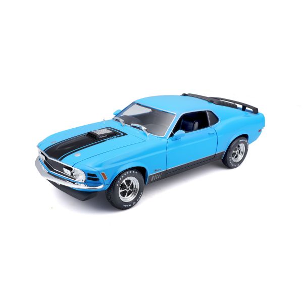 Ford Mustang Mach 1 1970 blue 1:18 Maisto
