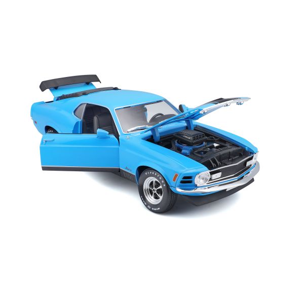 Ford Mustang Mach 1 1970 blue 1:18 Maisto
