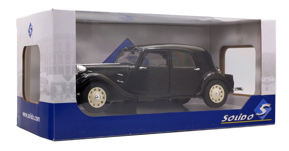 Citroen Traction 1937 black 1:18 Solido
