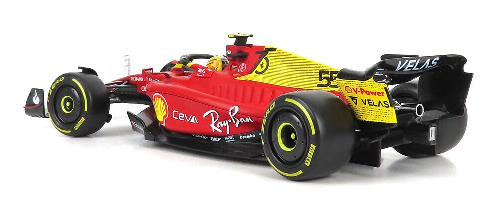 Ferrari F1-75 Scuderia Ferrari #55 C.Sainz 4th Monza GP Italy 2022 1:18 Bburago